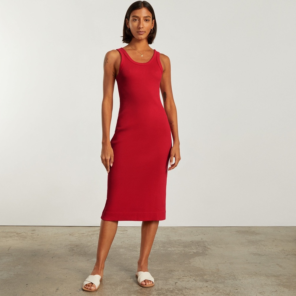 Everlane The Ribbed Tank Dress